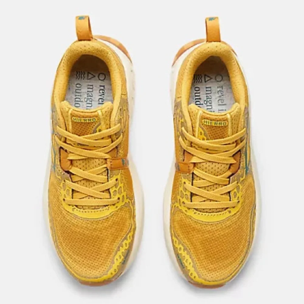 WOMEN'S FRESH FOAM X HIERRO V8 SHOE - GINGER LEMON NWOB - Picture 2 of 14
